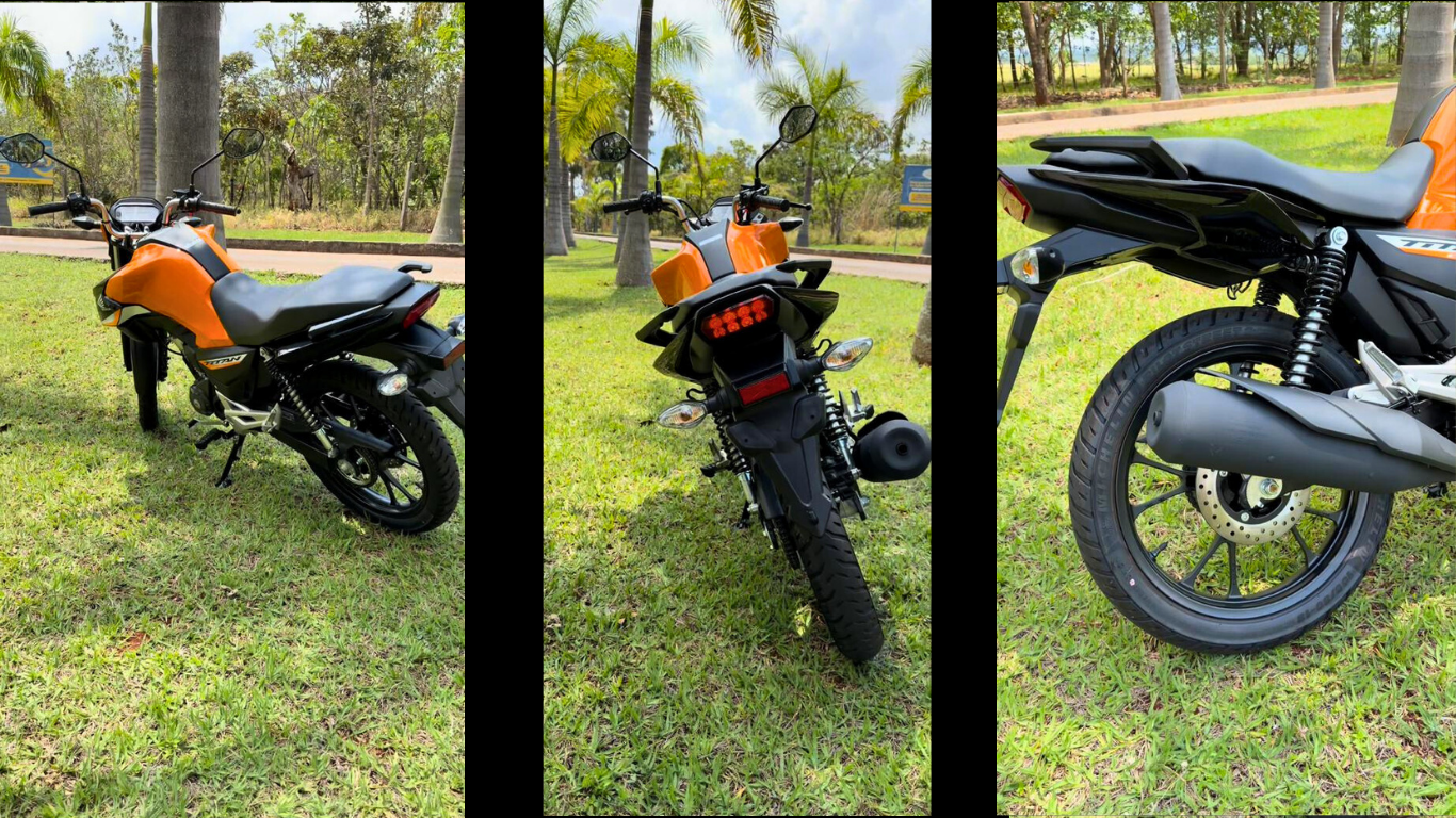 Kit Orange: Moto Honda Titan CG 160 - 2025( 0km)